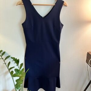 Banana Republic Navy Blue Cocktail Dress